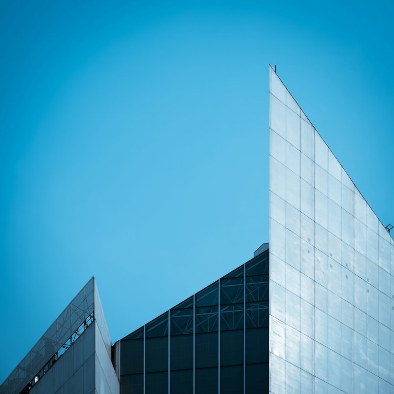 A tall building with a sky background