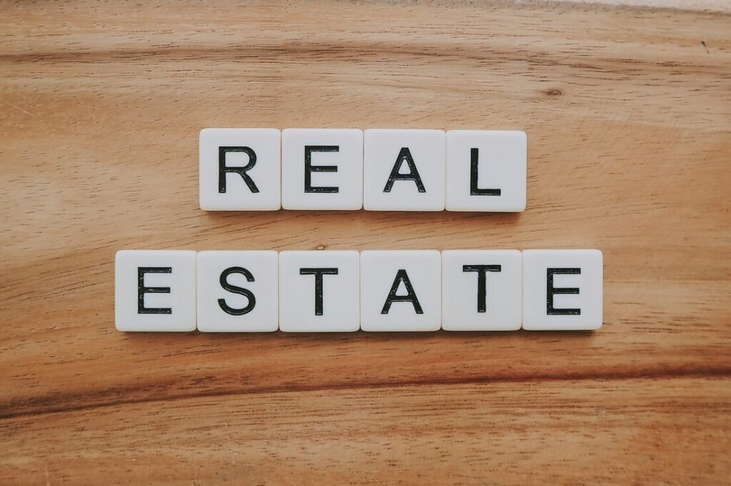 Real estate letter blocks