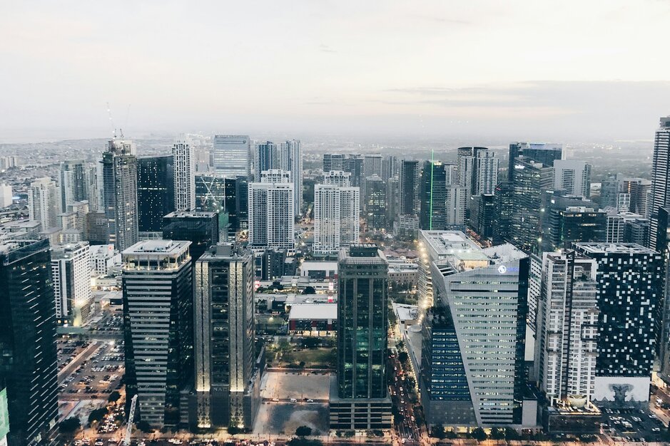 Aerial view of city buildings during daytime
